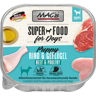 MAC's DOG Puppy Rind & Geflügel 150 g