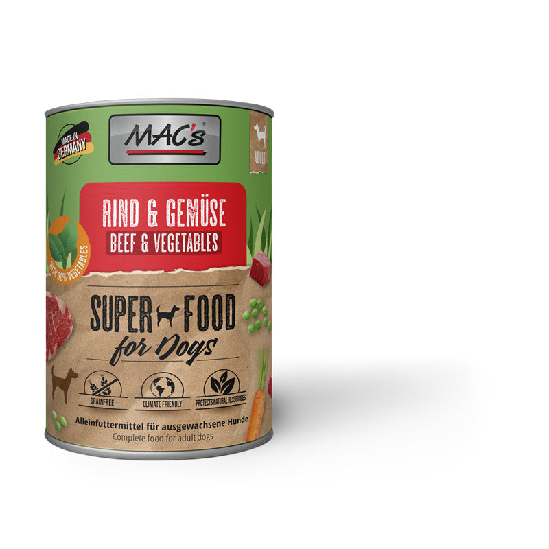 MAC's DOG Rind & Gemüse 400 g