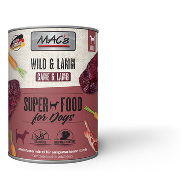 MAC's DOG Wild & Lamm 800 g