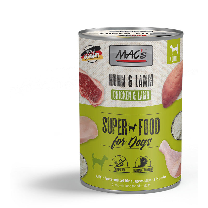 Macs Dog Hühnchen + Lamm 400 g