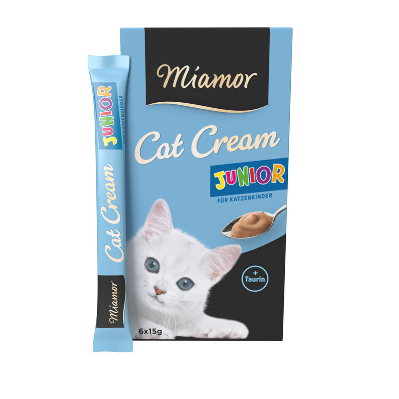 Miamor Cat Snack Junior-Cream  6x15g