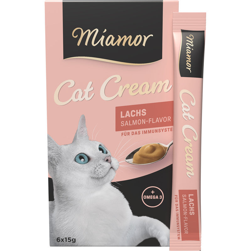 Miamor Cat Snack Lachs-Cream 6 x 15 g