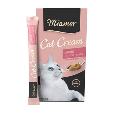 Miamor Cat Snack Lachs-Cream 6 x 15 g