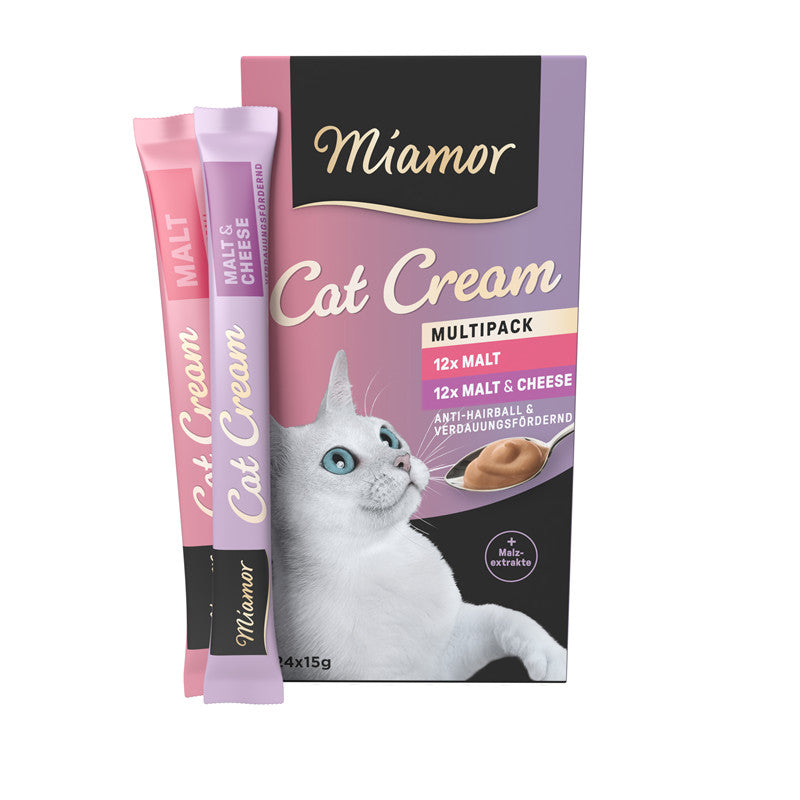 Miamor Cat Snack Malt-Cream Vorteilspack 24 x 15 g