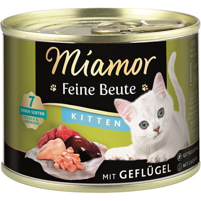 Miamor Feine Beute Kitten Geflügel 185 g