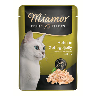 Miamor Feine Filets Huhn in Geflügeljelly 100 g