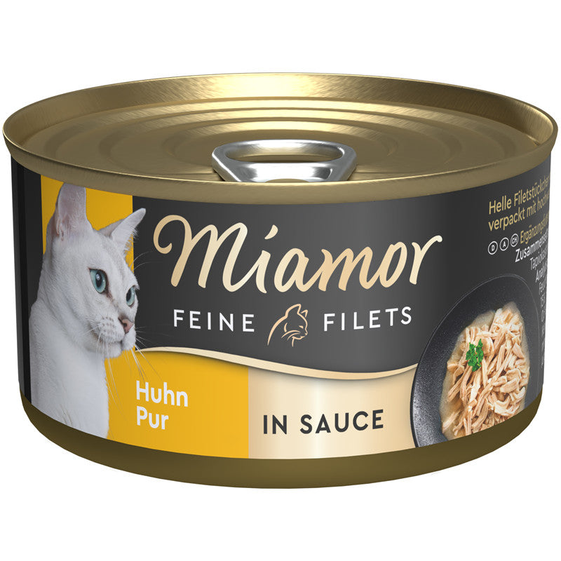 Miamor Feine Filets Huhn Pur in Sauce 85 g