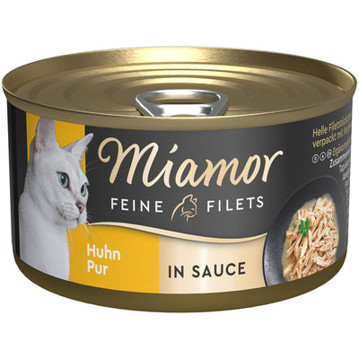 Miamor Feine Filets Huhn Pur in Sauce 85 g