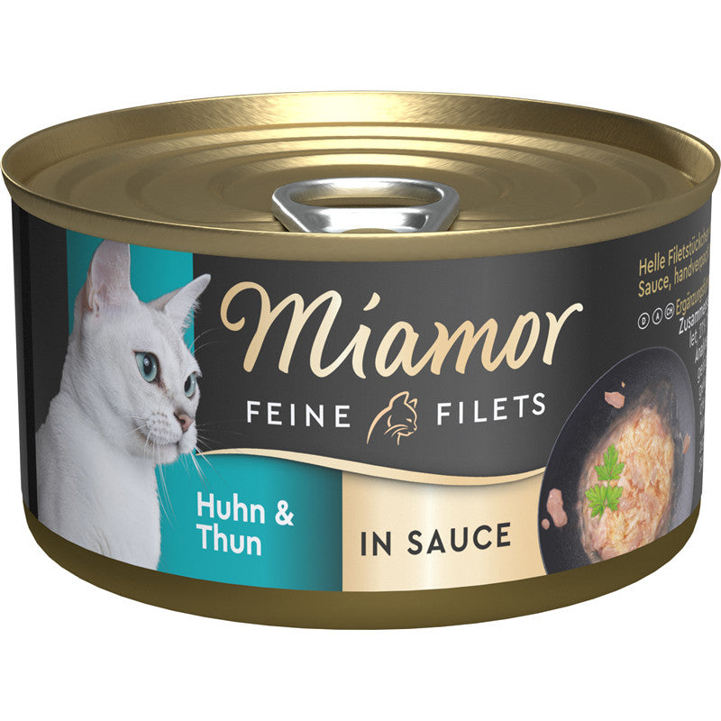 Miamor Feine Filets Huhn + Thunfisch 85 g