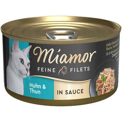 Miamor Feine Filets Huhn + Thunfisch 85 g