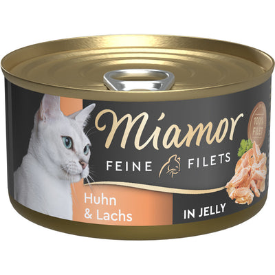 Miamor Feine Filets Lachs & Huhn in Jelly 100 g