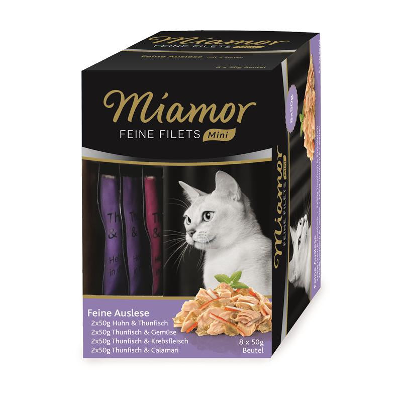 Miamor Feine Filets Mini Multibox Feine Auslese 8x50 g