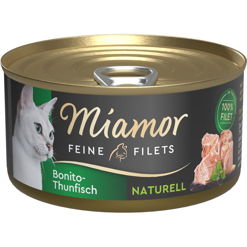 Miamor Feine Filets Naturelle Bonito-Thunfisch 80g