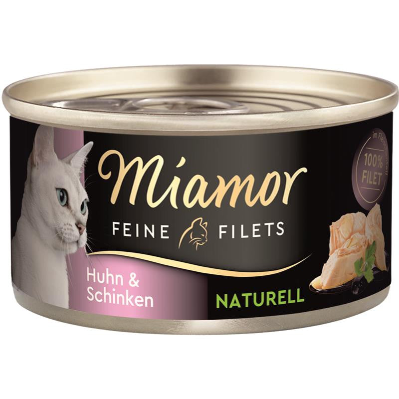 Miamor Feine Filets Naturelle Huhn & Schinken 80 g