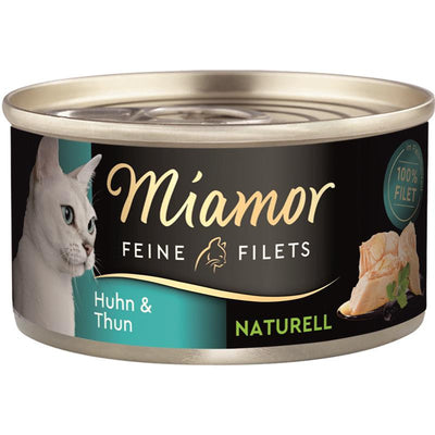 Miamor Feine Filets Naturelle Huhn & Thunfisch Dose 80 g