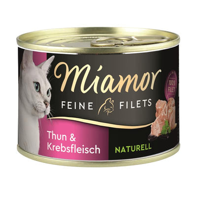 Miamor Feine Filets Naturelle Thunfisch & Krebsfleisch 156 g