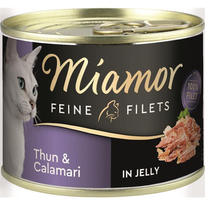 Miamor Feine Filets Thunfisch & Calamari Dose 185 g