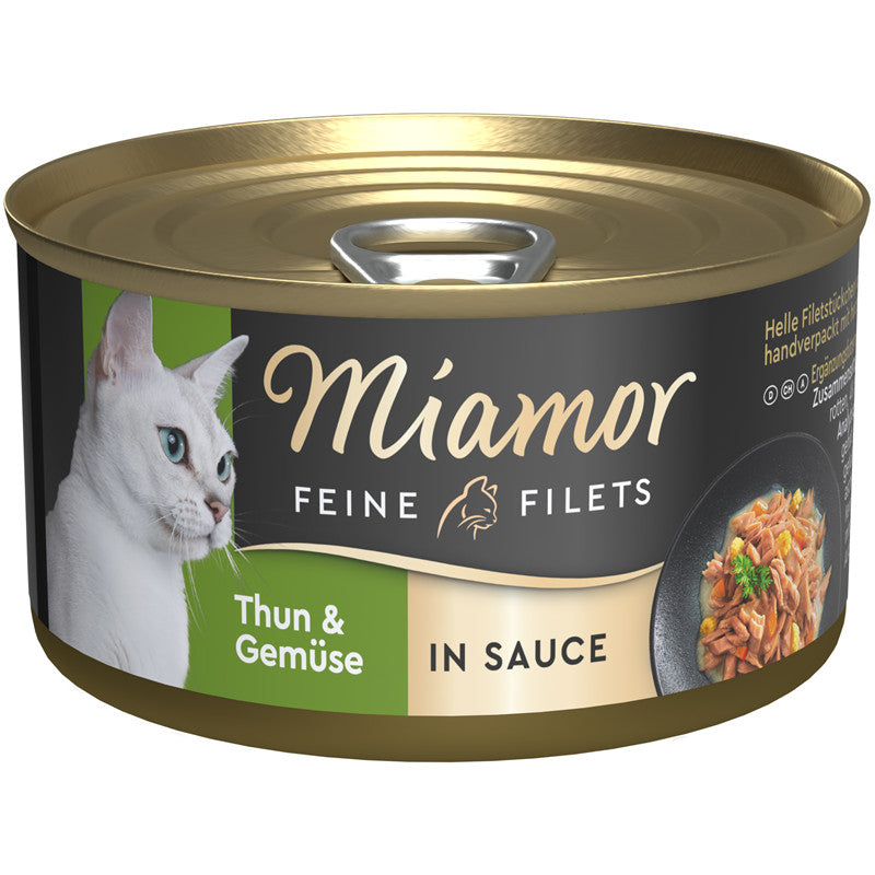 Miamor Feine Filets Thunfisch + Gemüse in Sauce 85 g
