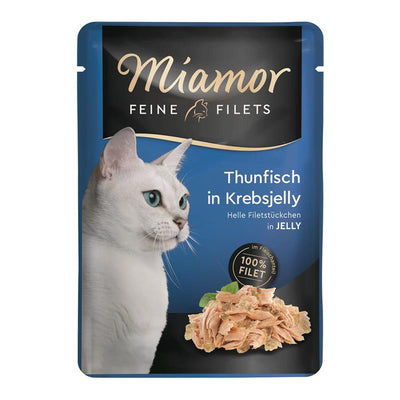 Miamor Feine Filets Thunfisch in Krebsjelly 100 g