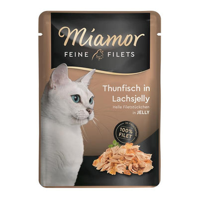 Miamor Feine Filets Thunfisch in Lachsjelly 100 g