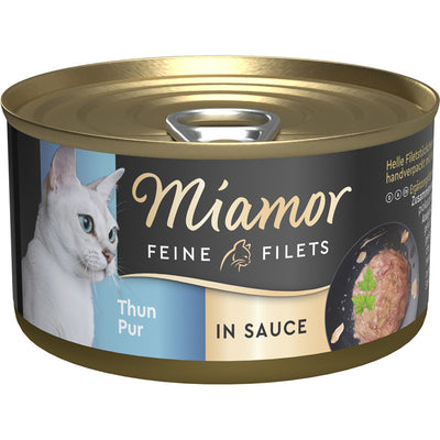 Miamor Feine Filets Thunfisch Pur in Sauce 85 g