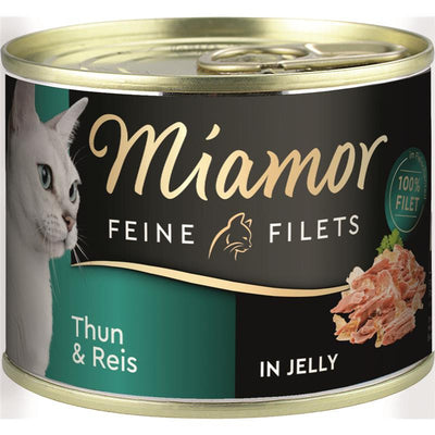 Miamor Feine Filets Thunfisch & Reis Dose 185 g