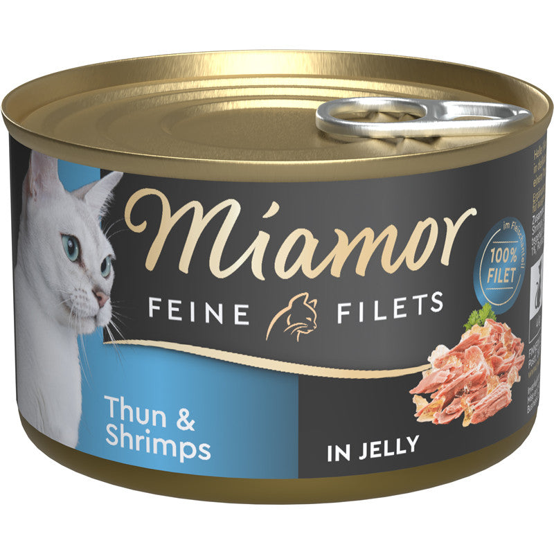 Miamor Feine Filets Thunfisch & Shrimps Dose 185 g