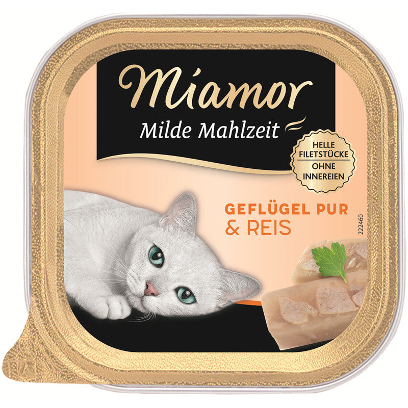 Miamor Milde Mahlzeit Geflügel & Reis 100 g