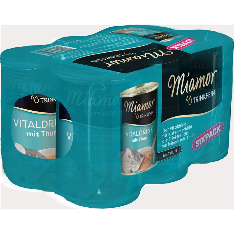 Miamor Trinkfein Vitaldrink mit Thunfisch  6 x 135 ml