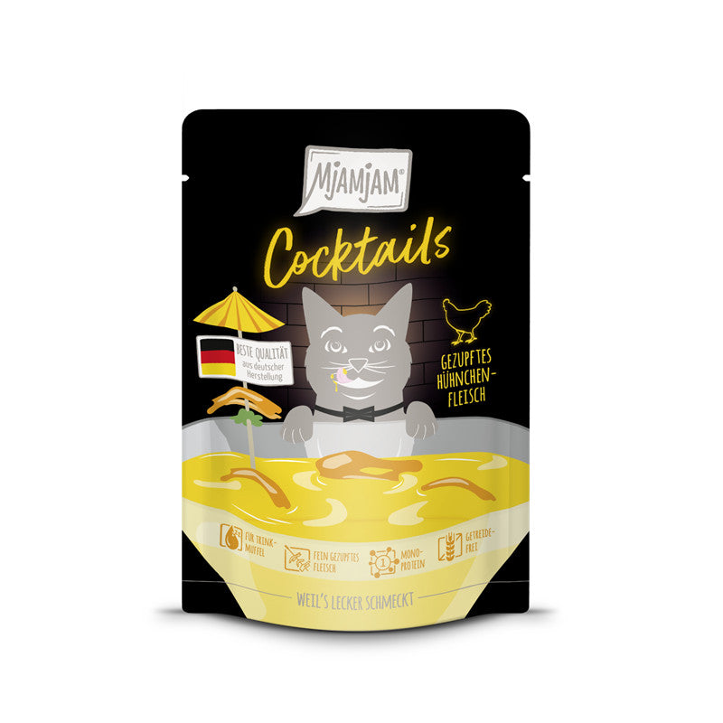 MjAMjAM Cocktails Gezupftes Hühnchenfleisch 40 g