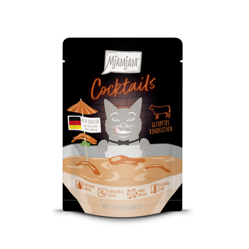 MjAMjAM Cocktails Gezupftes Rindfleisch 40 g