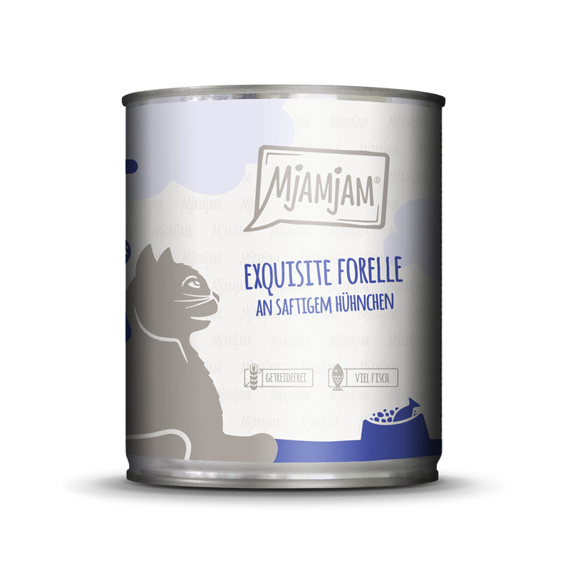 MjAMjAM Forelle an saftigem Hühnchen 800 g