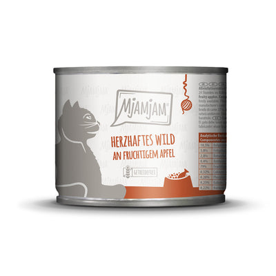 MjAMjAM herzhaftes Wild an fruchtigem Apfel 200 g
