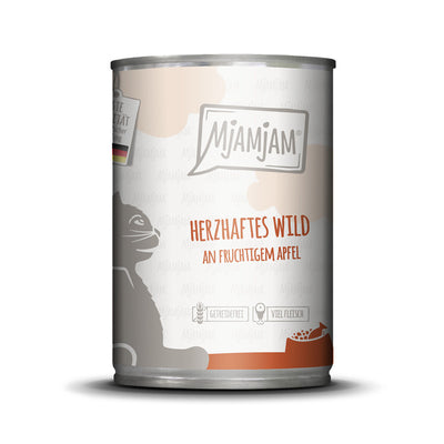 MjAMjAM herzhaftes Wild an fruchtigem Apfel 400 g