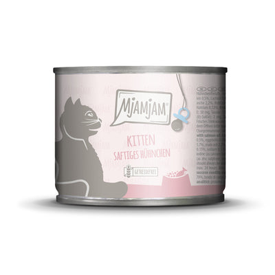 MjAMjAM Kitten saftiges Hühnchen mit Lachsöl 200 g