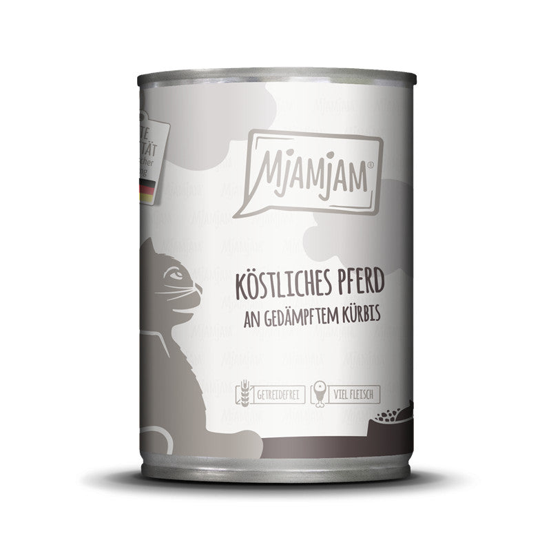 MjAMjAM Köstliches Pferd an gedämpftem Kürbis 400 g