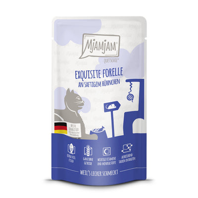 MjAMjAM Quetschie Forelle an Hühnchen 125 g