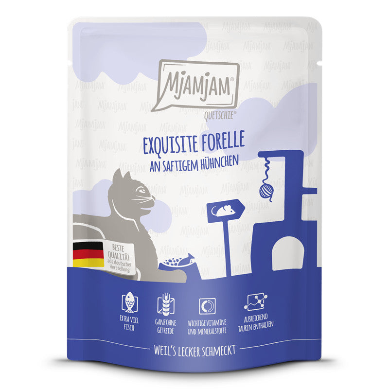 MjAMjAM Quetschie Forelle an Hühnchen 300 g