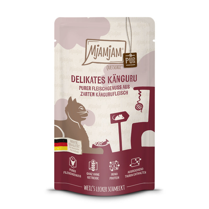 MjAMjAM Quetschie Delikates Känguru pur 125 g