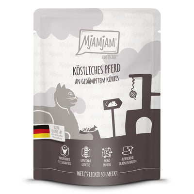 MjAMjAM Quetschie Köstliches Pferd an gedämpftem Kürbis 300 g