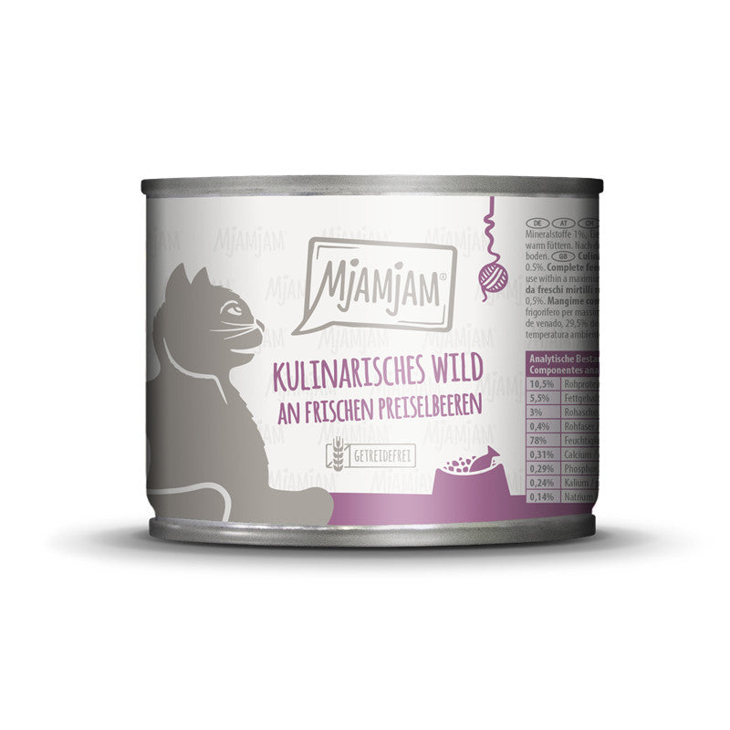 MjAMjAM Wild an frischen Preiselbeeren 200 g