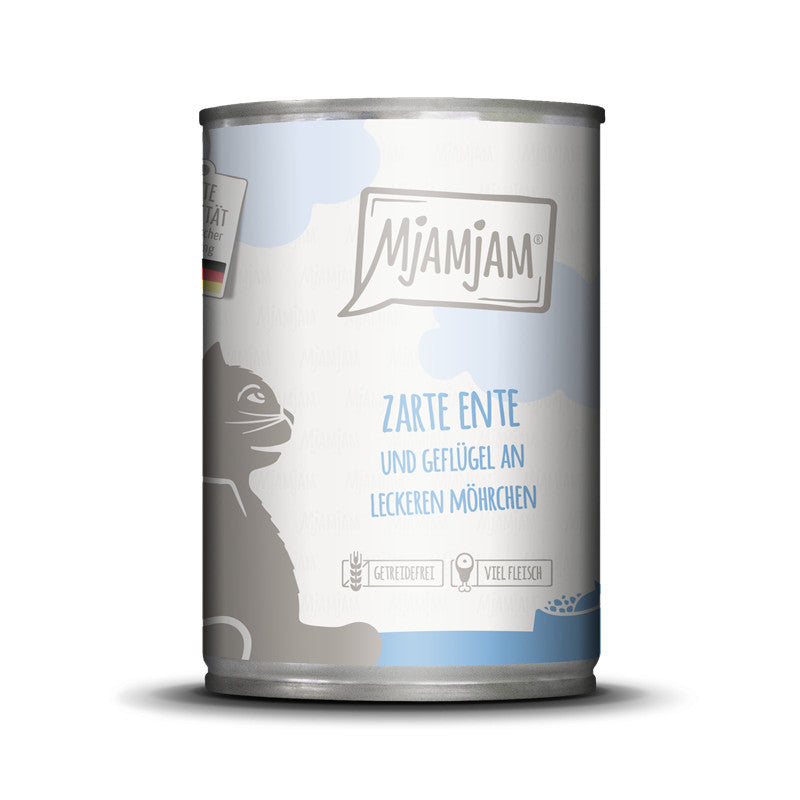 MjAMjAM Zarte Ente & Geflügel an leckeren Möhrchen 400 g