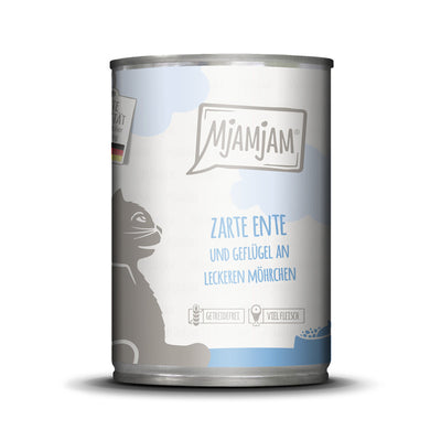MjAMjAM Zarte Ente & Geflügel an leckeren Möhrchen 400 g