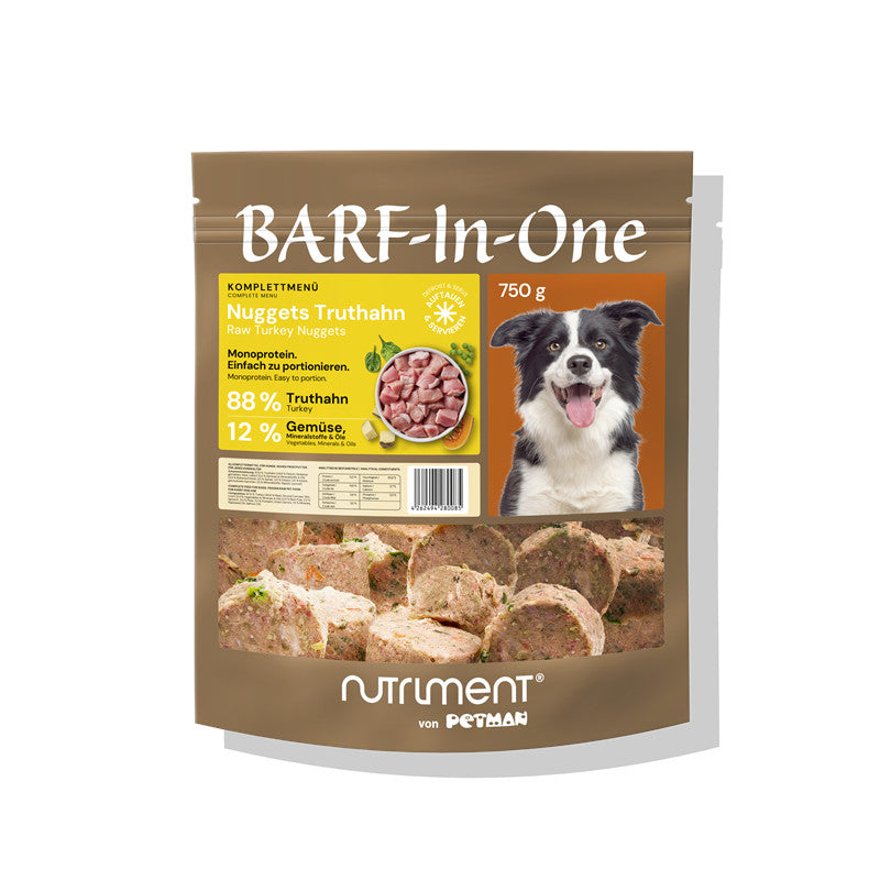 Nutriment BARF In One Truthahn 750 g