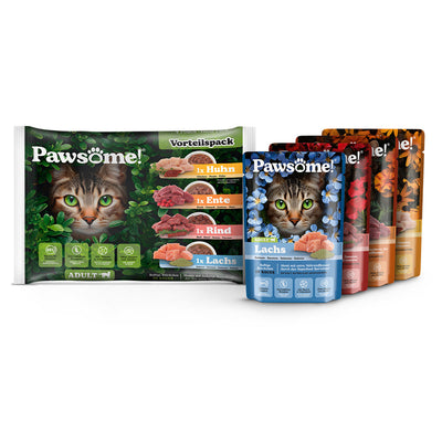 Pawsome!® Adult 85g 4er Mixpack 1 Stück