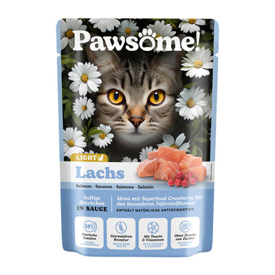 Pawsome!® Adult Light Lachs Pouchbeutel 85 g