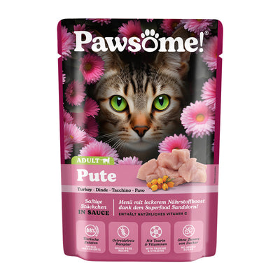 Pawsome!® Adult Pute Pouchbeutel 85 g