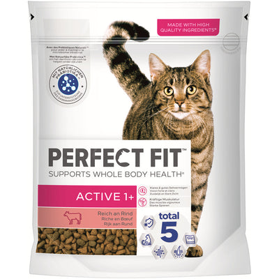 Perfect Fit™ Cat Active 1+ reich an Rind 750 g