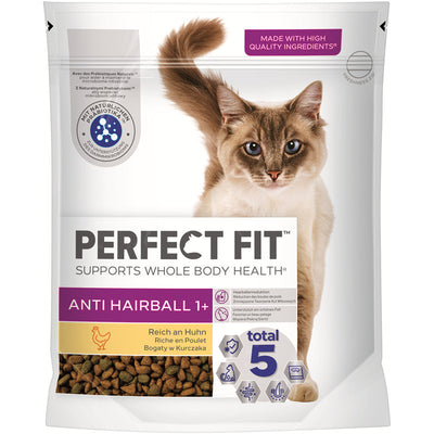 Perfect Fit™ Cat Anti Hairball 1+ mit Huhn 750 g