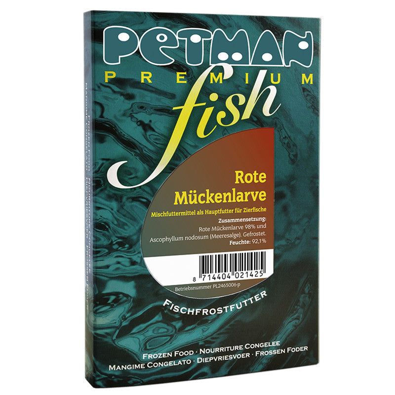 Petman fish Rote Mückenlarven Blister 100 g